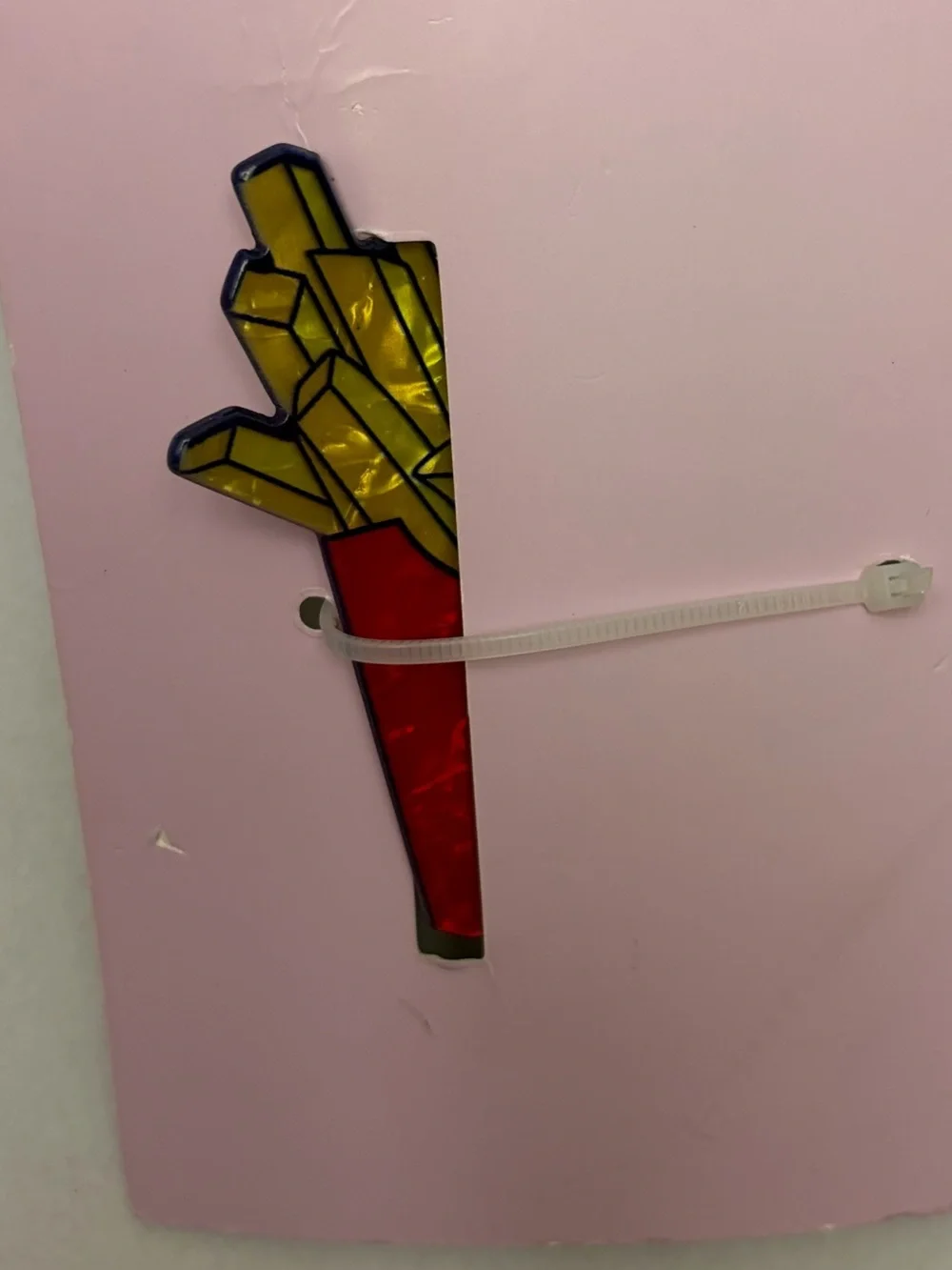 NWT ⚜️🍟⚜️ Wild Fable French Fries Acetate Claw Hair Clip